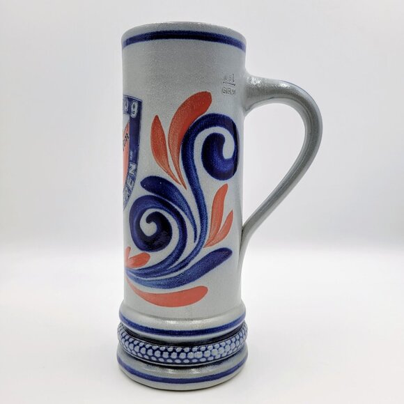 Vintage German Beer Mug Stein Musikzug Rote-Husaren MCC Ober-Morlen Read - Picture 3 of 10